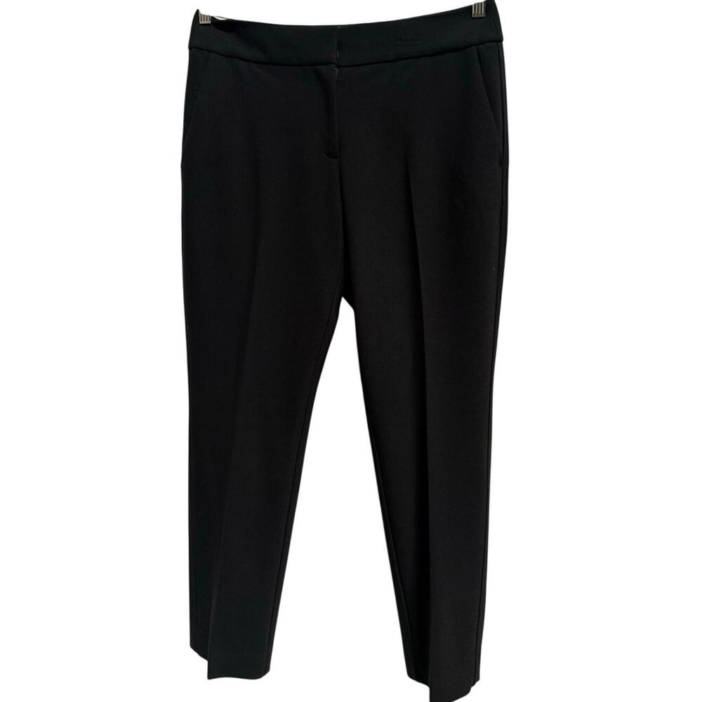 LOFT Pants Women's 6 Black Julie Straight Ankle